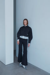 CROPPED CUTTING SHIRT