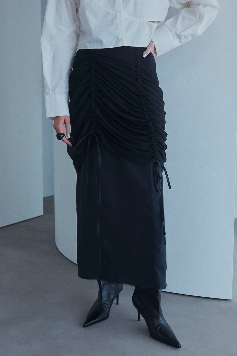 DIVERSE GATHERED SKIRT