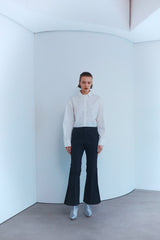 CROPPED CUTTING SHIRT