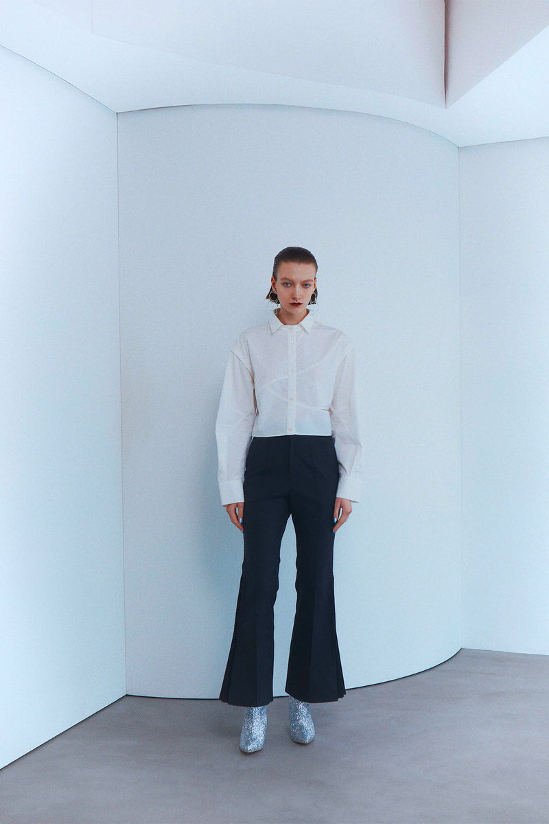 INORGANIC FLARED PANTS