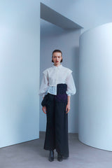 DIVERSE PEPLUM SHIRT