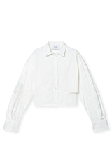 CROPPED CUTTING SHIRT