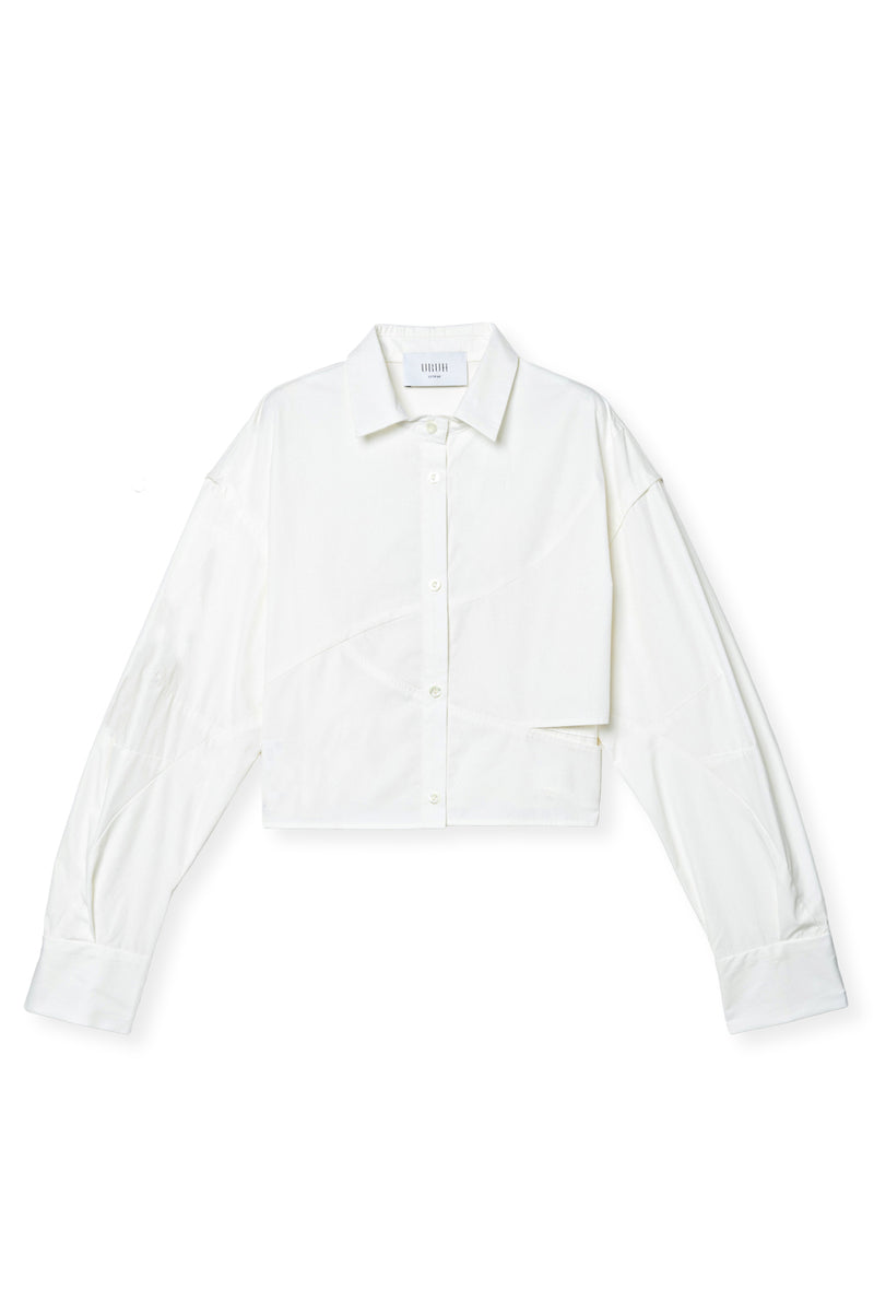 CROPPED CUTTING SHIRT