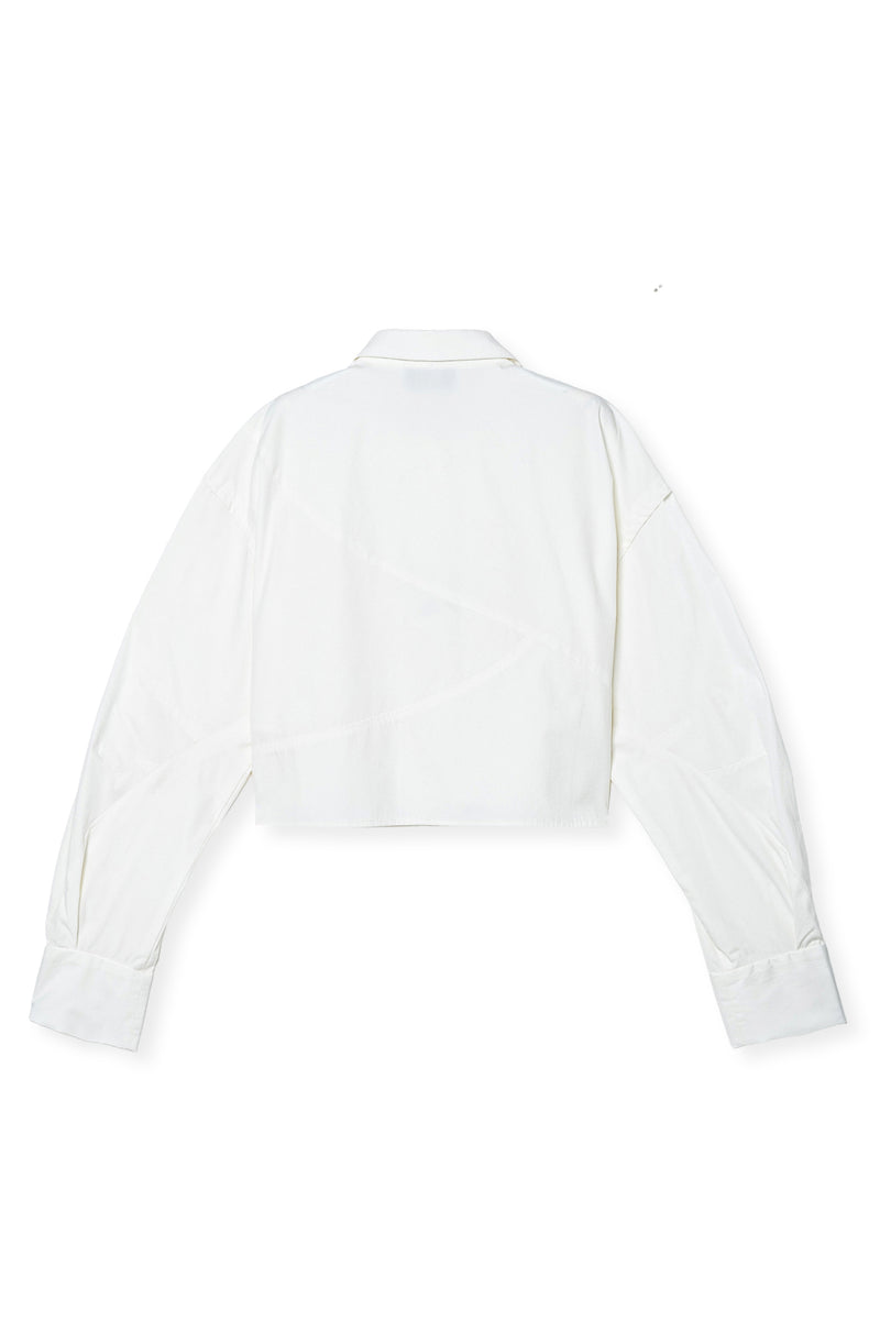 CROPPED CUTTING SHIRT