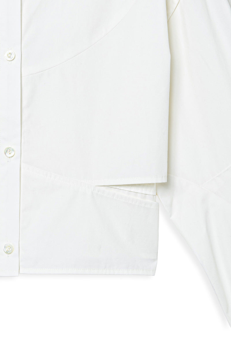 CROPPED CUTTING SHIRT