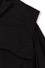 CROPPED RAYERED DERSS