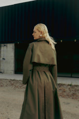 INTER FLARE TRENCH COAT