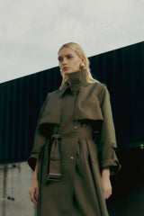 INTER FLARE TRENCH COAT