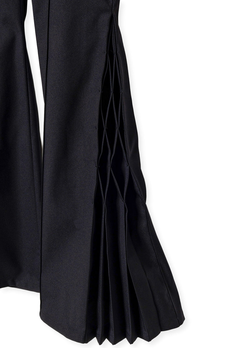 INORGANIC FLARED PANTS