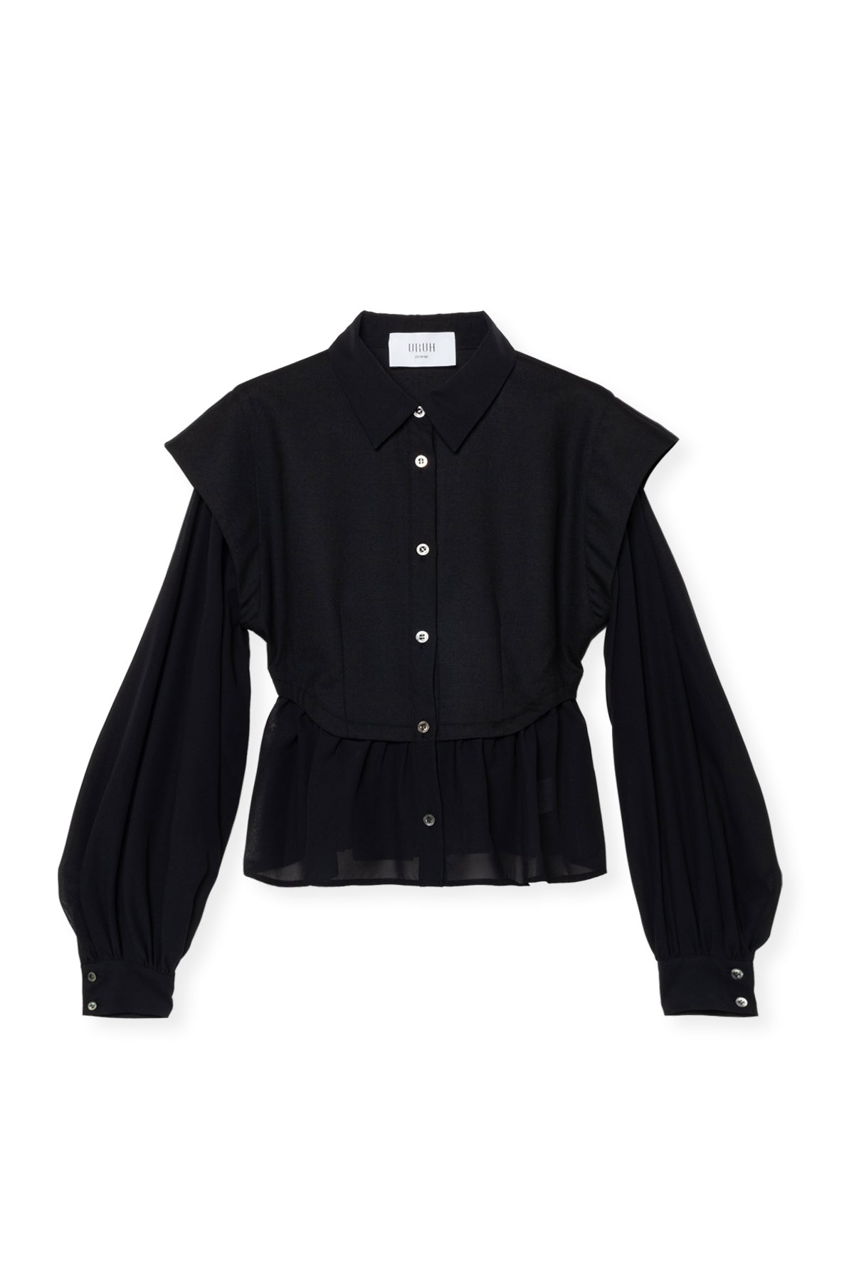 DIVERSE PEPLUM SHIRT