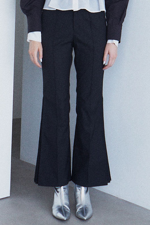INORGANIC FLARED PANTS