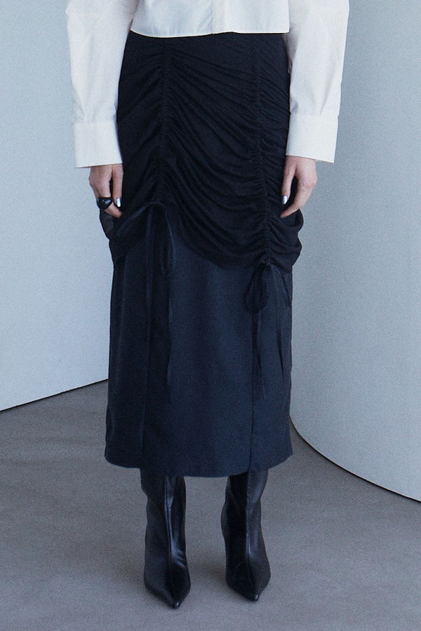 DIVERSE GATHERED SKIRT